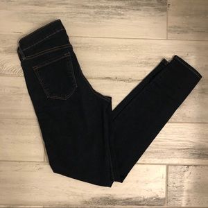 OLD NAVY Dark Wash Mid-Rise Rockstar Jeans